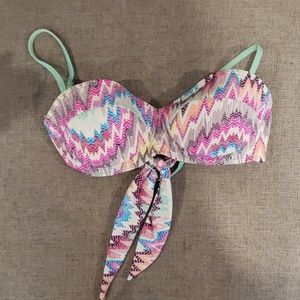 Aztec Print Bra bikini top